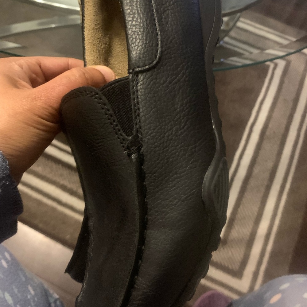 Boys Classic Black Loafers size 3